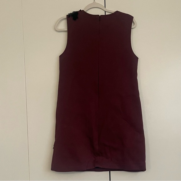 Anthropology Sequined Shift Mini Dress Dhruv Kapoor-Wine Color - Picture 6 of 9